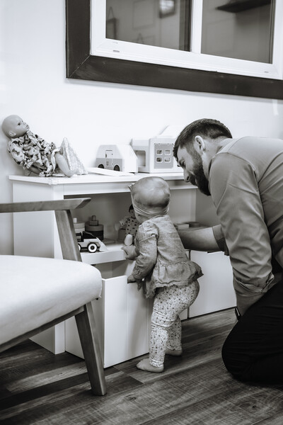Child with Dr. Danny, Chiropractor in Imperial, MO